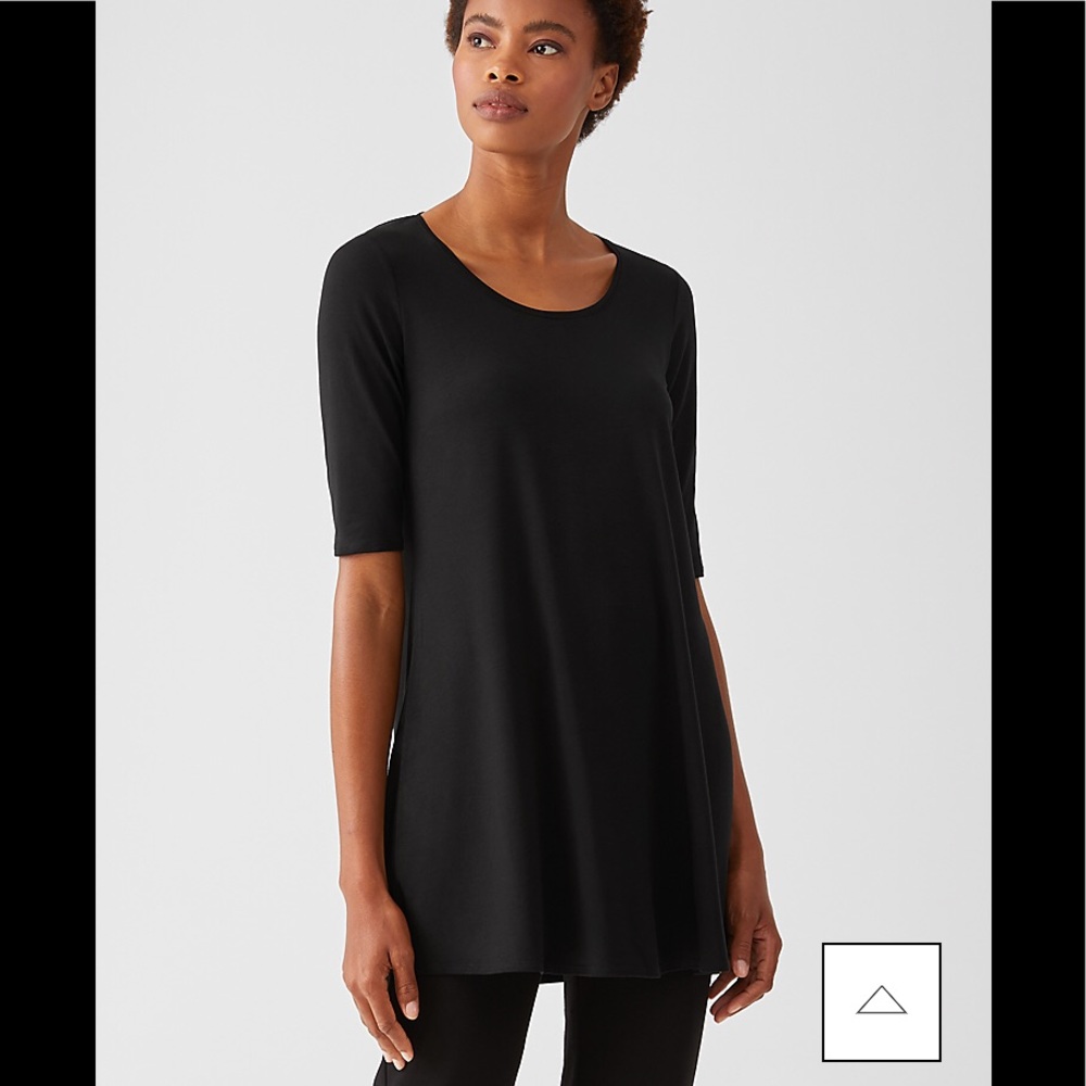 PRISTINE ‼️ EILEEN FISHER SILK TOP ‼️